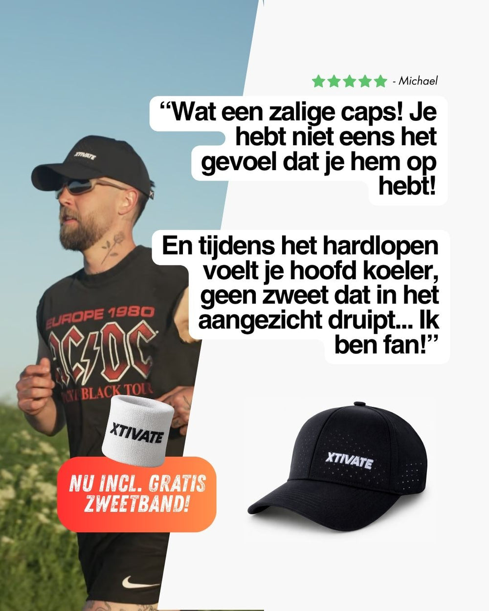 Performance™ Sportscap - Black