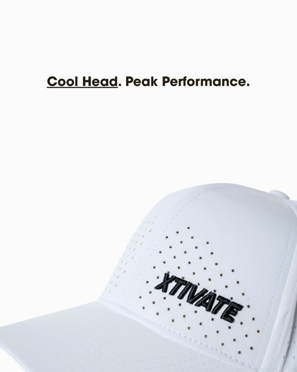 Xtivate Performance™ Sportscap - Wit